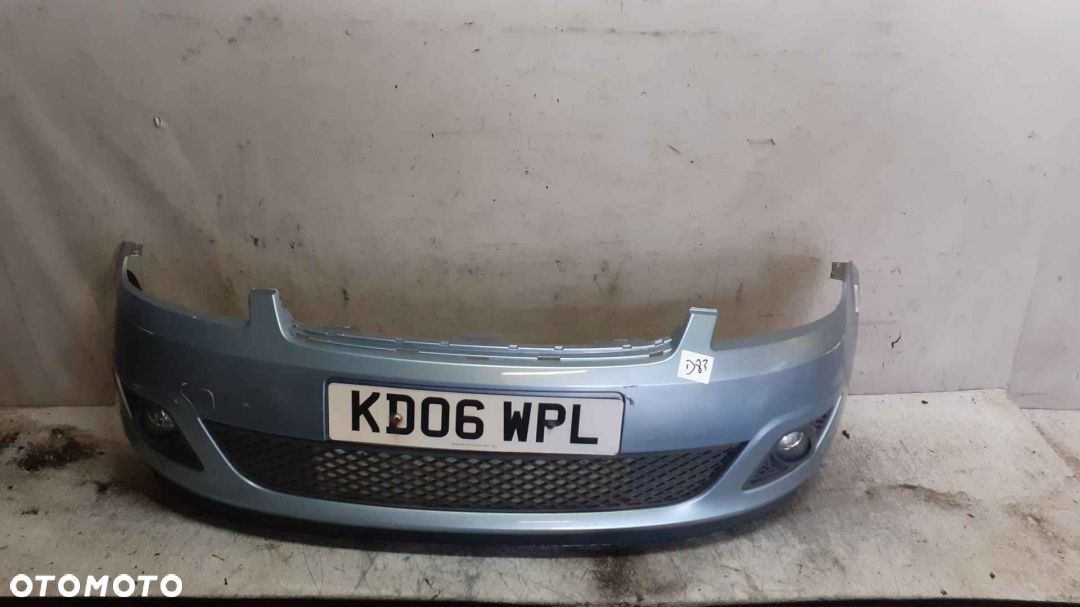 ! ZDERZAK PRZÓD PRZEDNI DO FORD FIESTA VI MK6 LIFT FL J4 BŁĘKITNY HALOGENY - 1