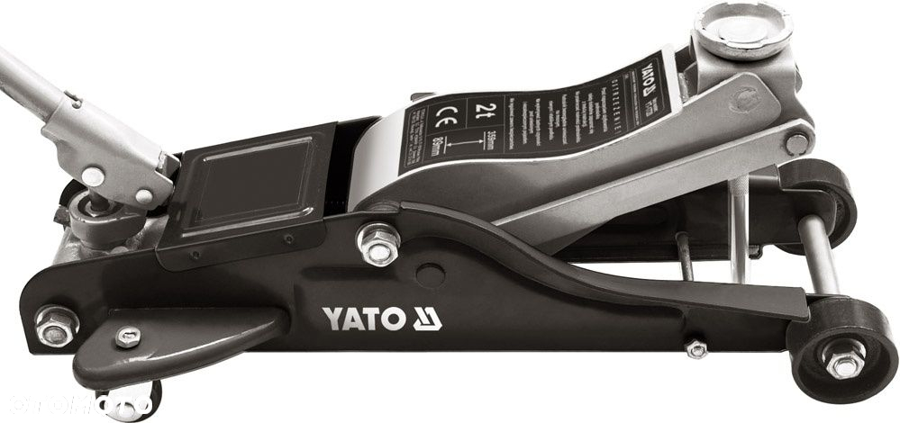 PODNOŚNIK NISKOPROFILOWY ŻABA YATO YT-1720 2TGUMA - 3