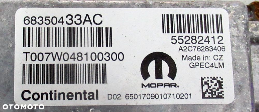 FIAT TIPO II 2 LIFT 21- KOMBI 1.0 T KOMPUTER SILNIKA 68350433AC - 3