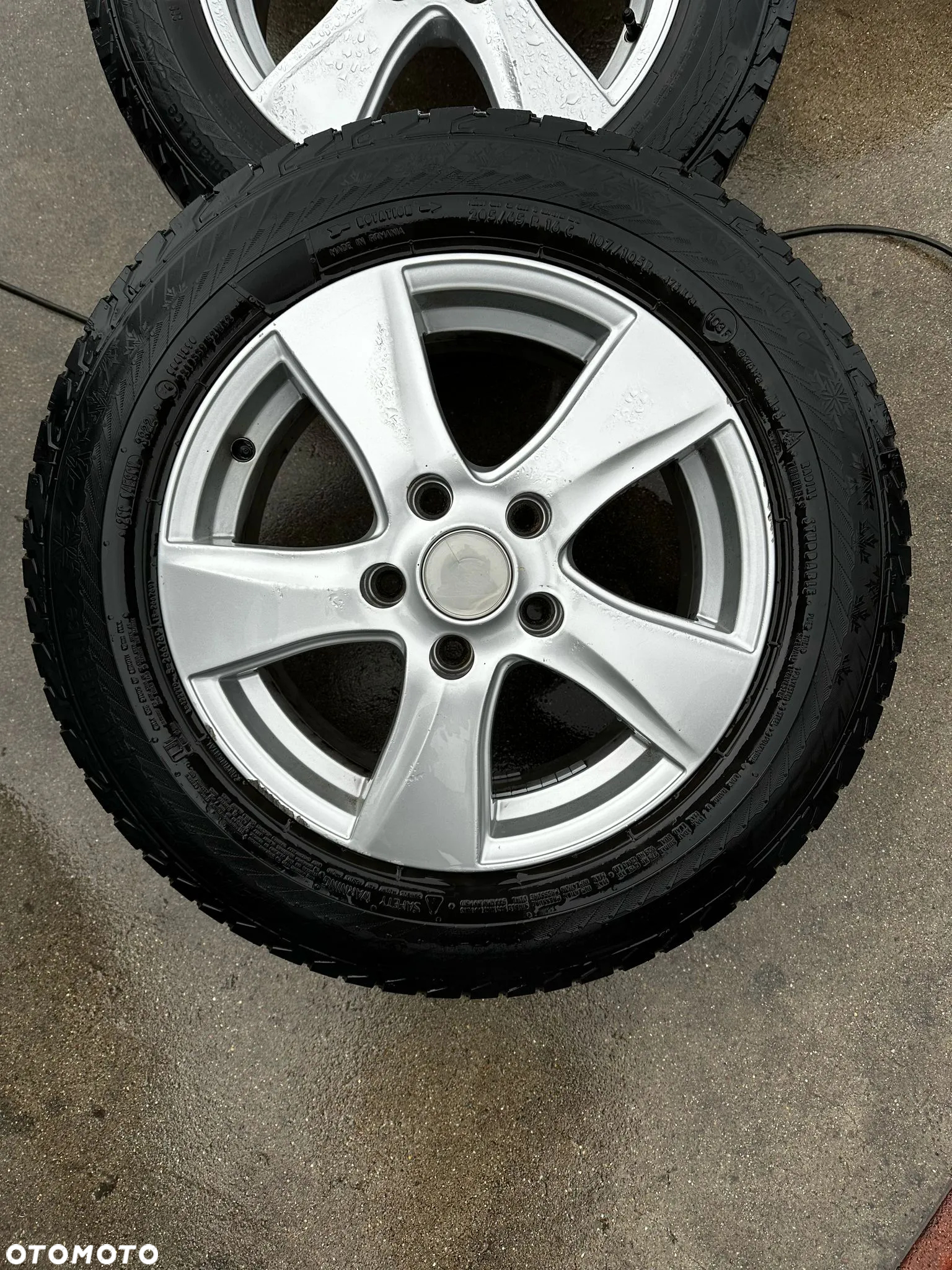 Koła Zimowe Felgi Aluminiowe VW T6 T5 205/65 R16C Opony Continental 2022r - 2