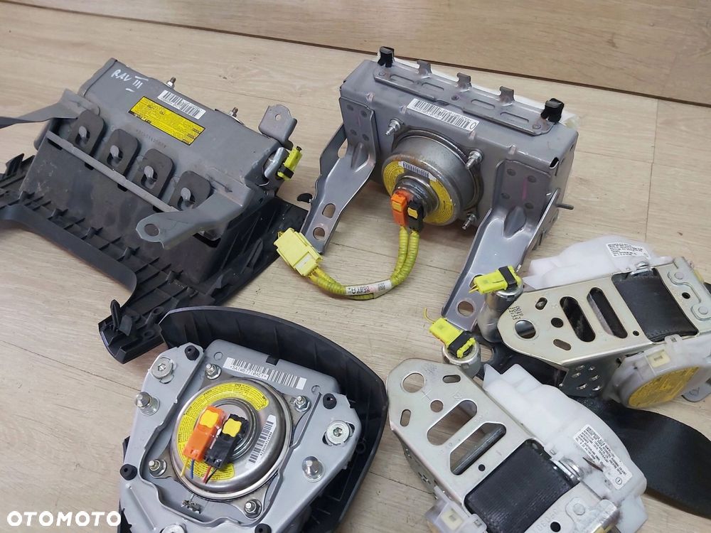 Toyota Rav4 III LIFT air bag poduszka kierowcy deska pas przód lewy prawy - 5