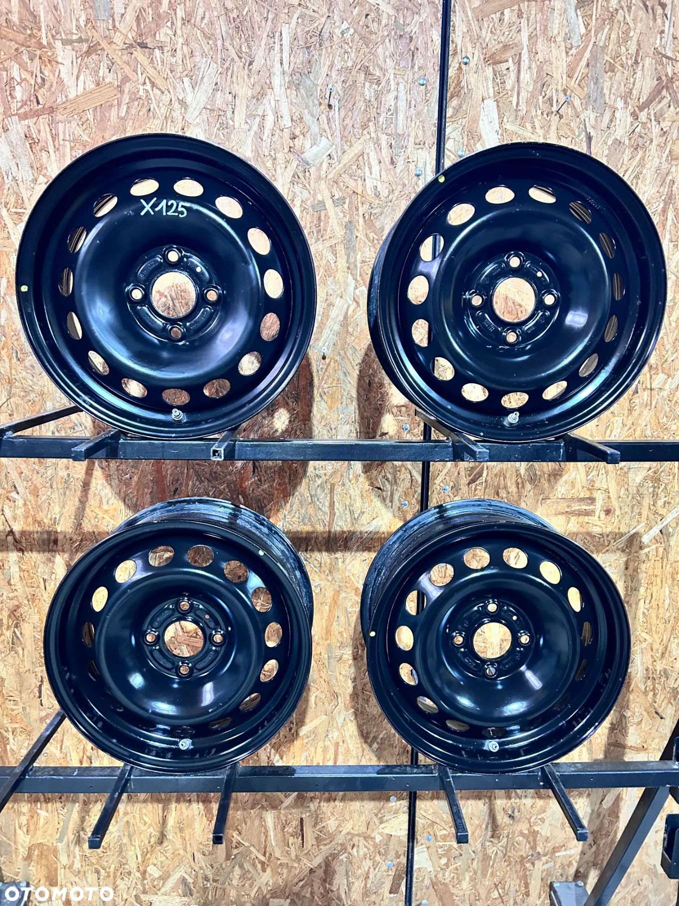 4 FELGI STAL. FORD B-MAX , FIESTA MK7 , MK8 , FUSION 15'' 6J  ET37,5 - 1
