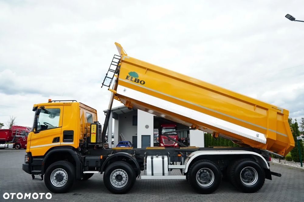 Scania P 450 XT / 8x6 / WYWROTKA TYLNOZSYPOWA / OPTICRUISE / OPONY 100% / EURO 6 - 3