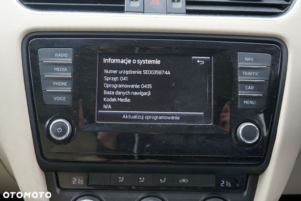 RADIO NAWIGACJA FABRYCZNA OCTAVIA III 5E5 5E0035874A MMI SD WYŚWIETLACZ CZYTNIK SKODA 2012-2016 - 1