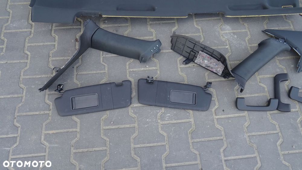 kpl czarna podsufitka audi a3 8p lift 5d sb s-line - 4