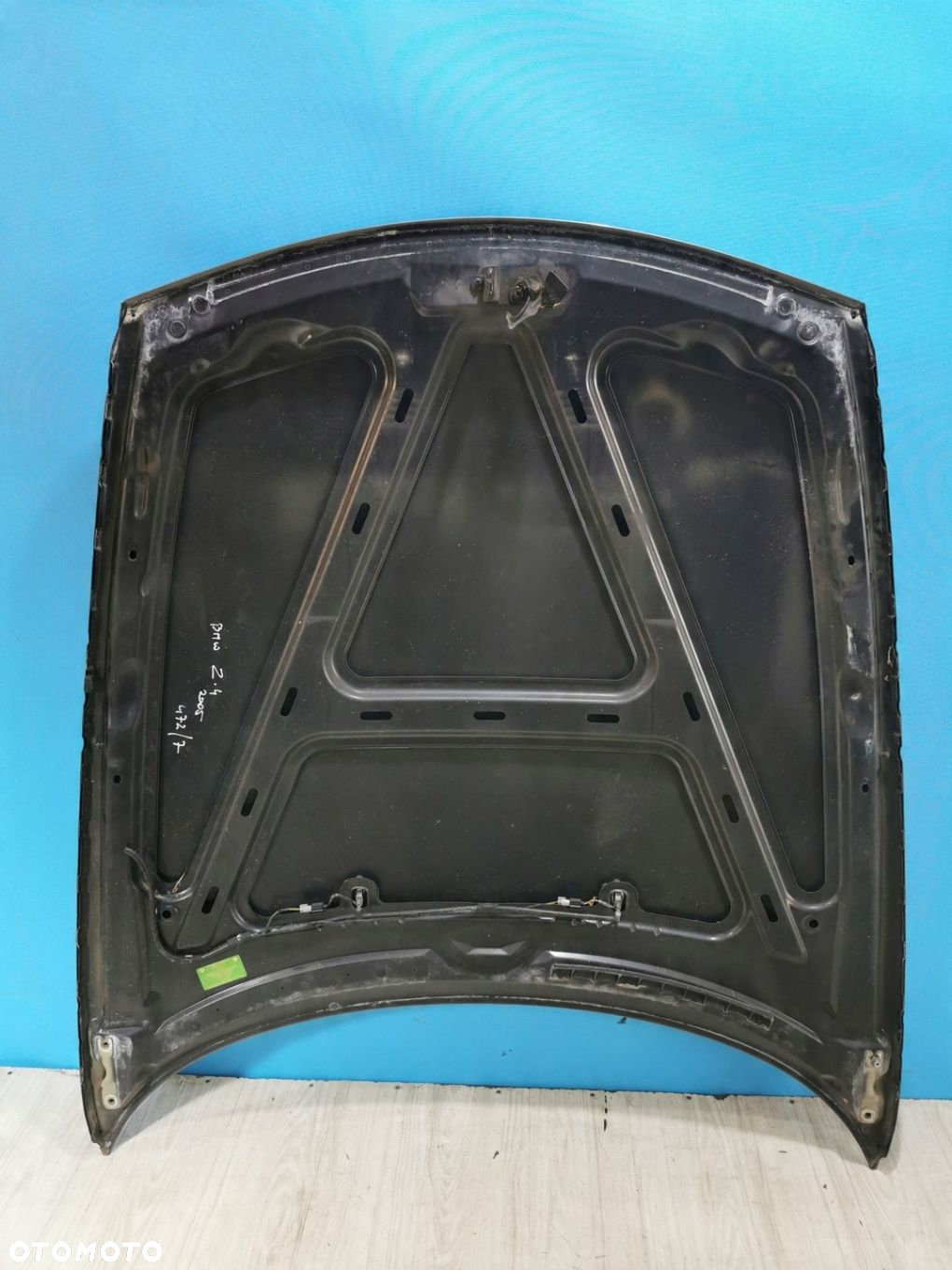 BMW Z4 E85 E86 maska pokrywa klapa przód 472/7 Sterlinggrau - 5