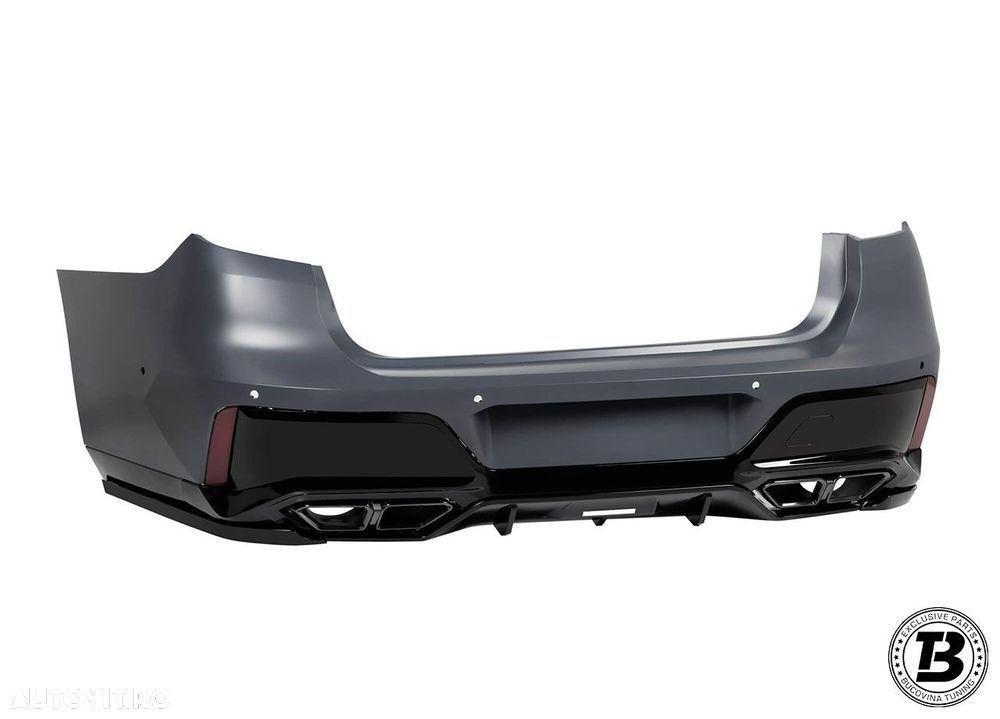 Pachet Exterior compatibil cu BMW Seria 7 G70 M760 Design - 5