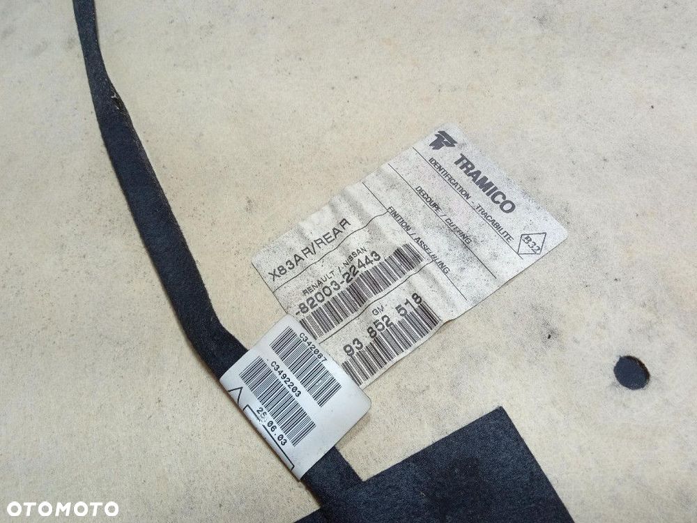 PRIMASTAR I TRAFIC II VIVARO A 02- PODSUFITKA TYLNA AUTOBUS - 8