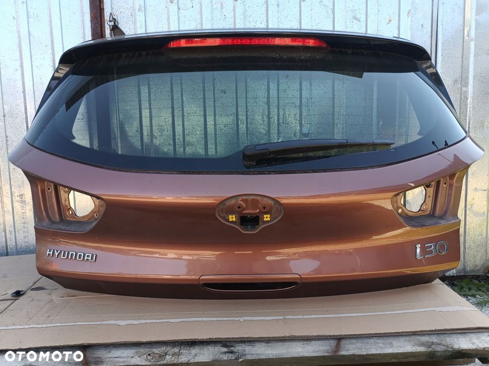 hyundai i30 iii 17r- klapa bagażnika tył hb pf8 oryginalny lakier - 2