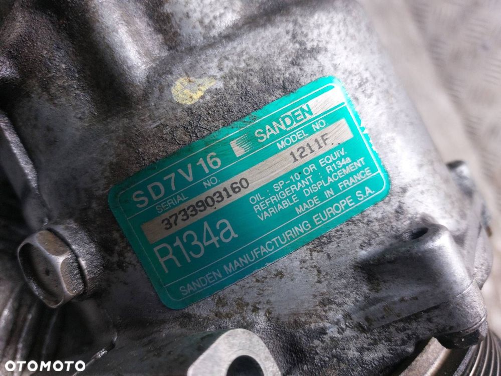 SPRĘŻARKA KOMPRESOR KLIMATYZACJI CITROEN C5 I 2.0 16V 1211F - 2