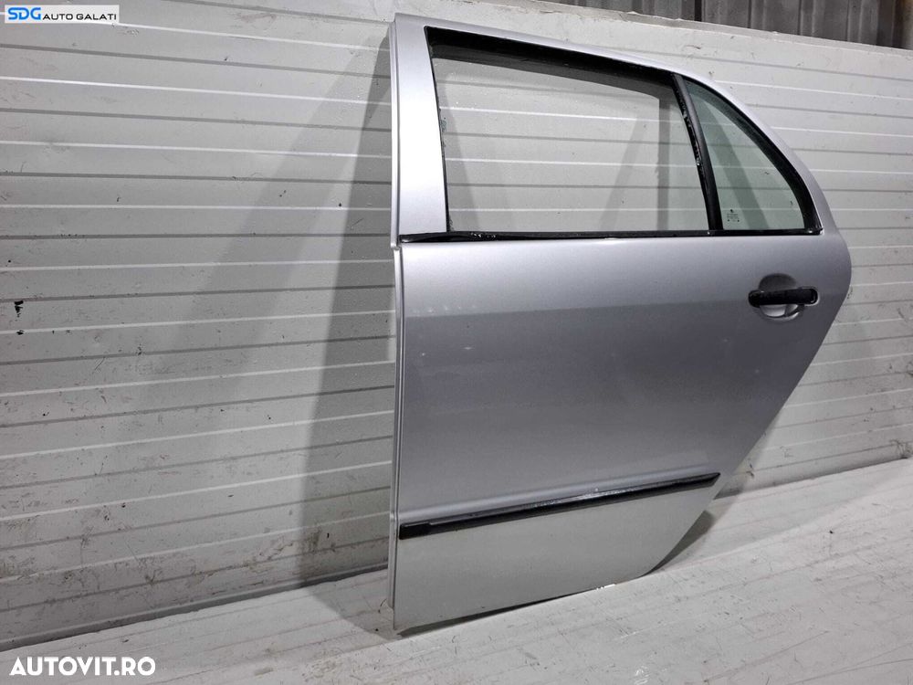 Usa Usi Portiera Portiere Stanga Spate Skoda Fabia 1 Hatchback Scurt 2001 - 2007 [L4142] - 4