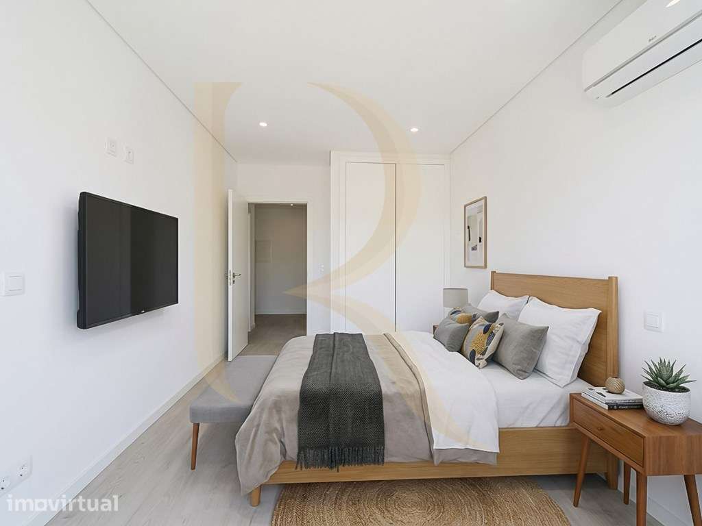 Apartamento novo T2 com elevador, parqueamento e arrecadação em con... - Grande imagem: 5/26