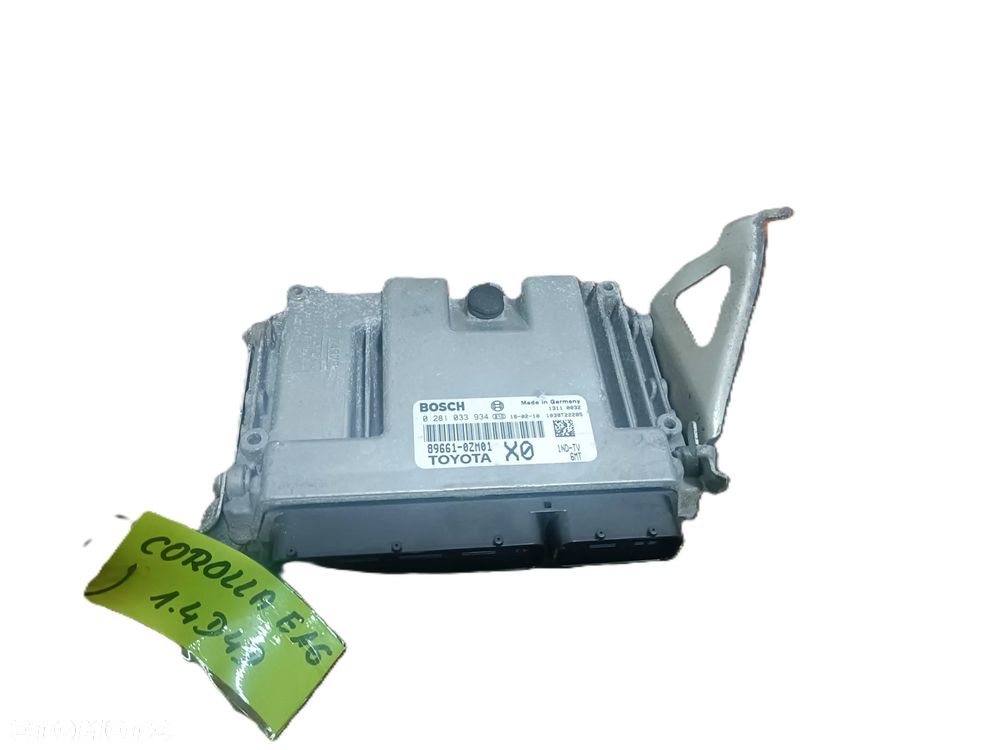 TOYOTA COROLLA E16 12-19 1,4 D4D sterownik komputer silnika BOSCH 0281033934 * - 1