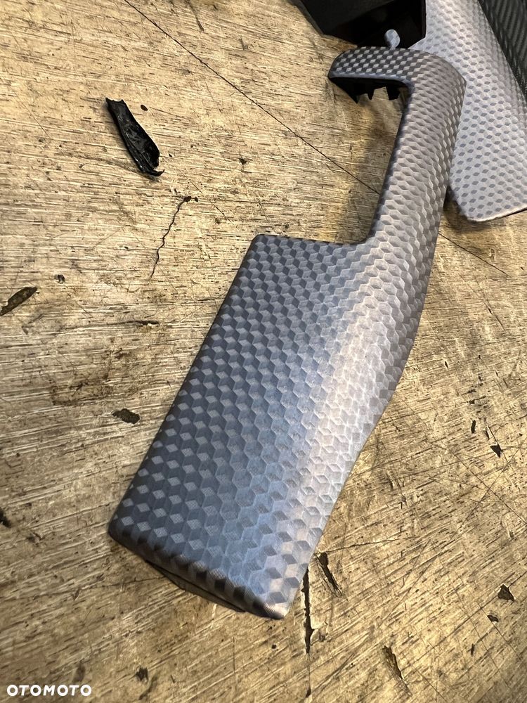 Dekory listwy wewnętrzne e46 sedan kombi komplet Carbon Aluminium - 2