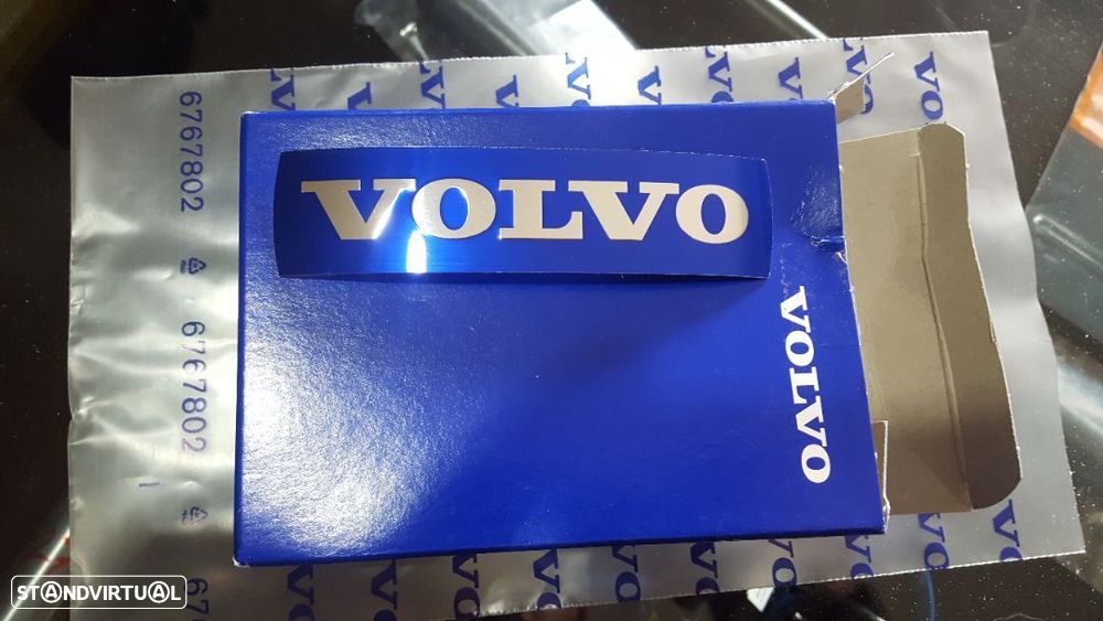 emblema volvo original da grelha de radiador - 1