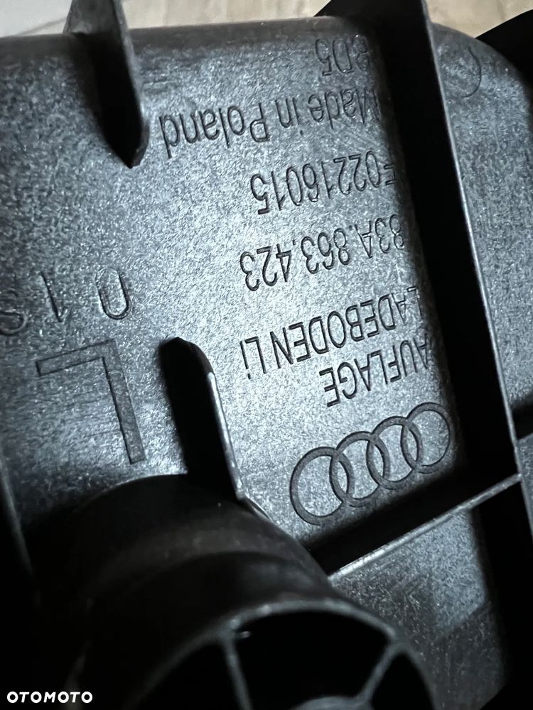 AUDI Q3 83A PODPORA BAGAŻNIKA LEWA PRAWA 83A863424 83A863423 ORYGINAŁ - 4