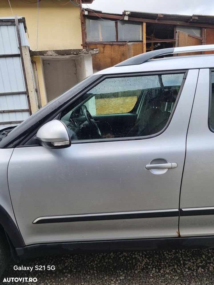 Usa Stanga Fata Skoda Yeti 2009 - 2013 SUV 4 Usi ARGINTIU (1406) - 1