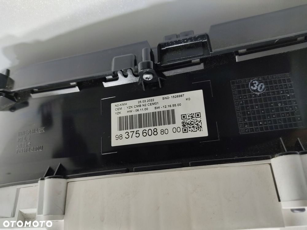 licznik citroen jumpy peugeot expert iii 2.0 b-hdi 9837560880 19-24 europa - 8