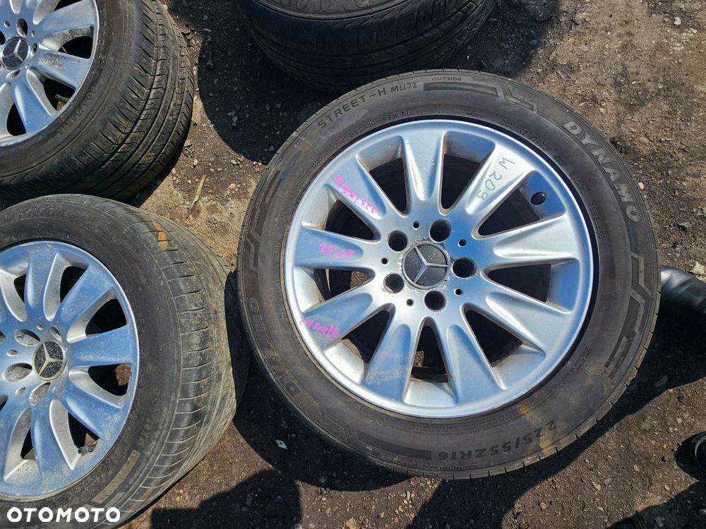 FELGI ALUMINIOWE KOŁA OPONY MERCEDES CLK W209 16 ET32 5x112 - 4