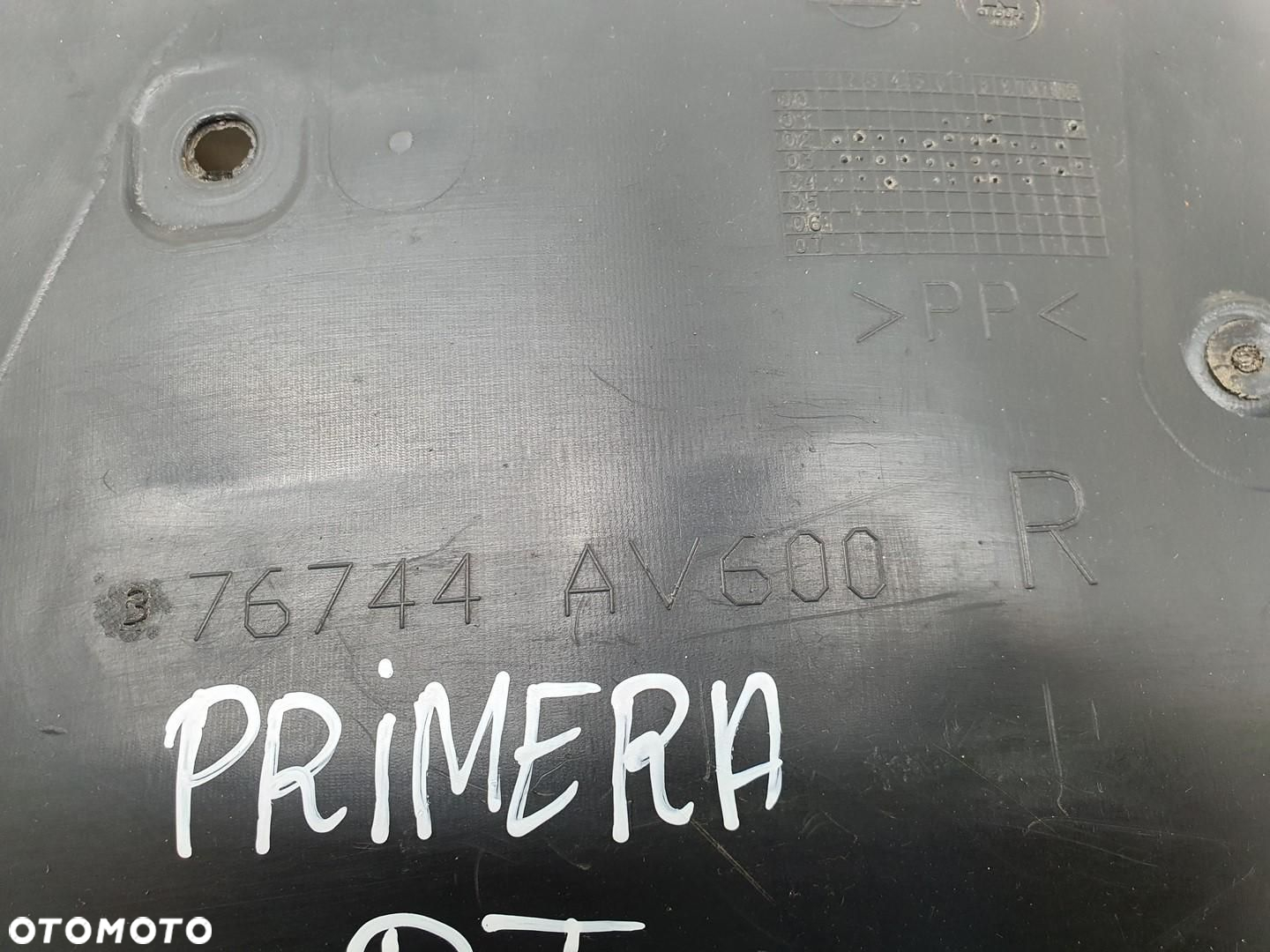 NADKOLE PRAWY TYŁ NISSAN PRIMERA P12 1.8 76744-AV600 - 4