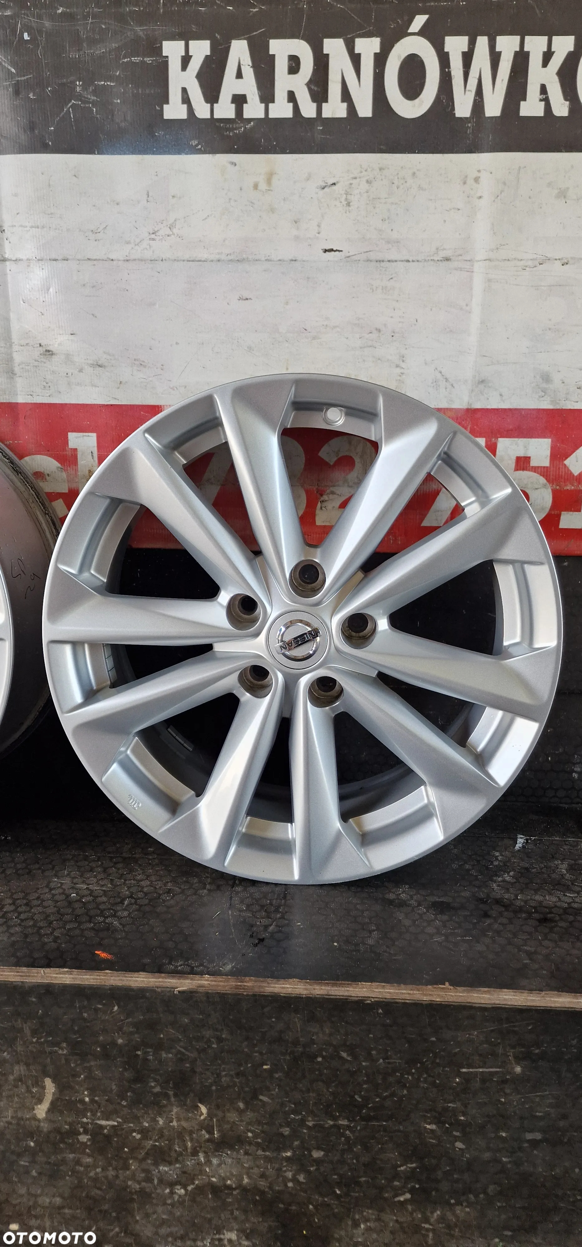 ALUFELGI NISSAN QASHQAI 17" 5x114,3 ET40 - 8