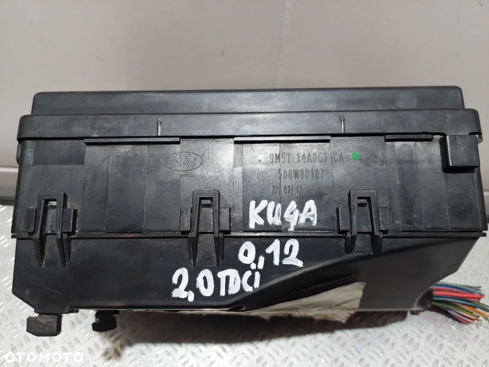 SKRZYNKA BEZPIECZNIKÓW FORD KUGA MK1 MK2 R2012 2,0TDCI NR 9M5T14A067CA - 2