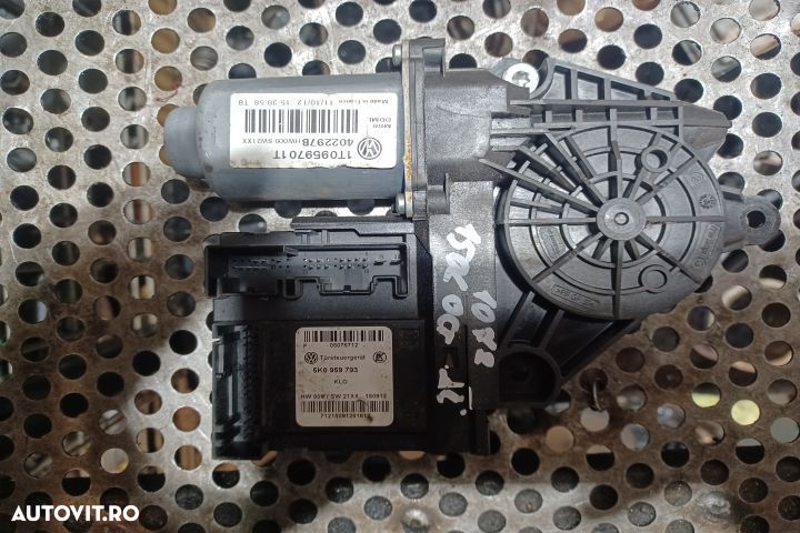 Motoras macara geam fata stanga 1T0959701T 5K0959793 Skoda Octavia 2 - 2