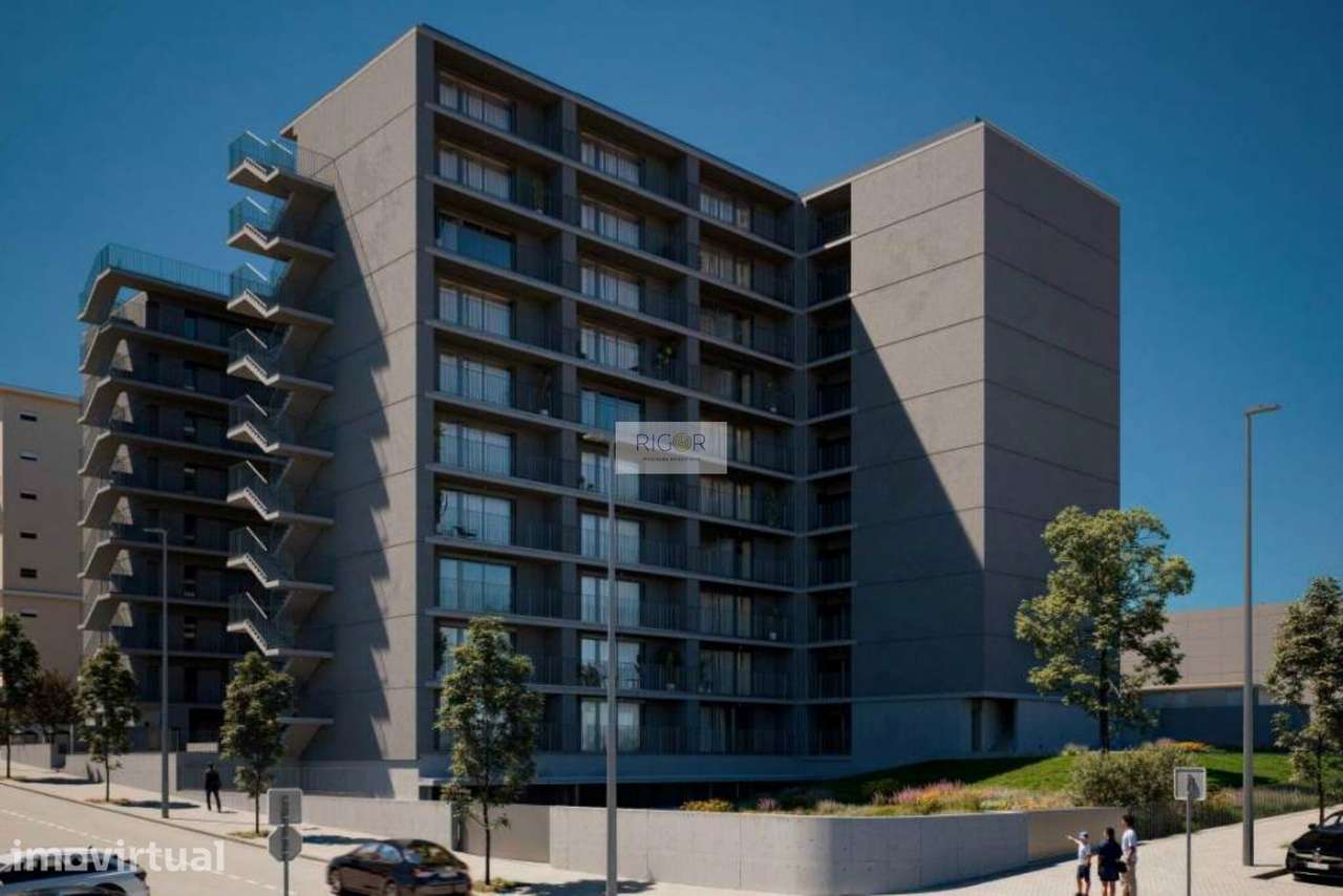 Apartamento T2 com varanda ao Monte da Virgem em Vilar de Andorinho. - Grande imagem: 3/9