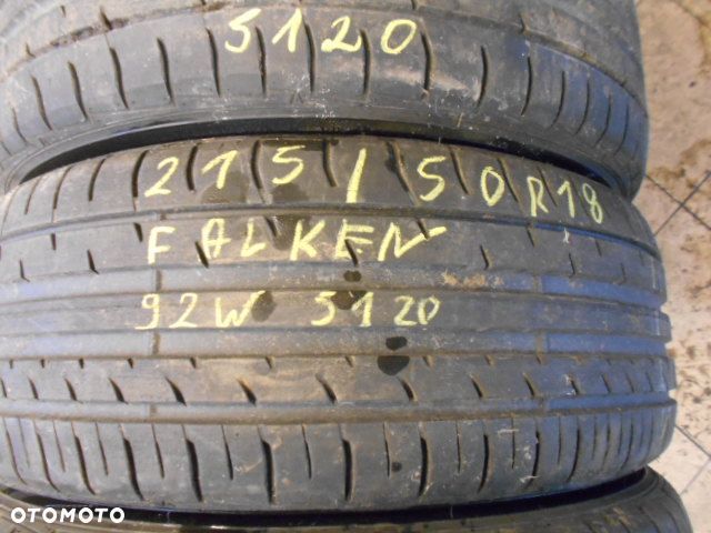 Opony 215/50r18 falken azenis fk453cc 6,5mm komplet lato - 4