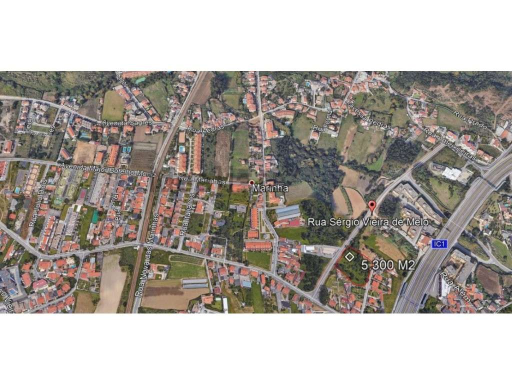 Terreno para construção em altura | Miramar, V.N.Gaia - Grande imagem: 3/5