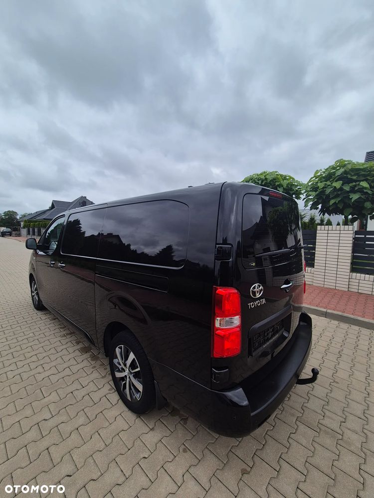 Toyota Proace 2.0D4d 180koni L3 2018r 2xdrzwi elektr Klimatronik Led Xenon HEAD-UP ACC BLIS ALU 17'' Full Wersja Super Stan Brutto - 10