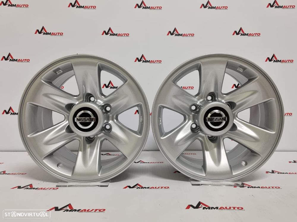 Jantes Nissan Patrol GR Y61 Silver 16 - 1