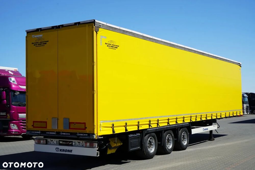 Krone FIRANKA / MEGA  / DACH PODNOSZONY / LOW DECK / - 6