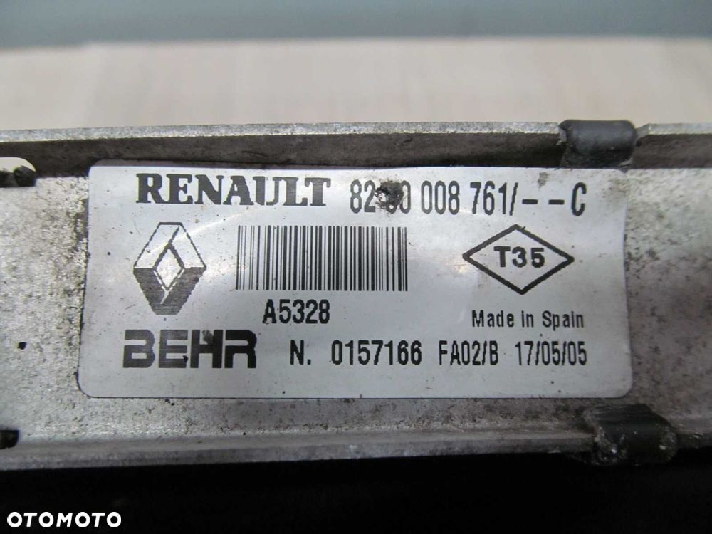 RENAULT LAGUNA II LIFT 1.9 CHLODNICE WENTYLATORY 05-08 - 5
