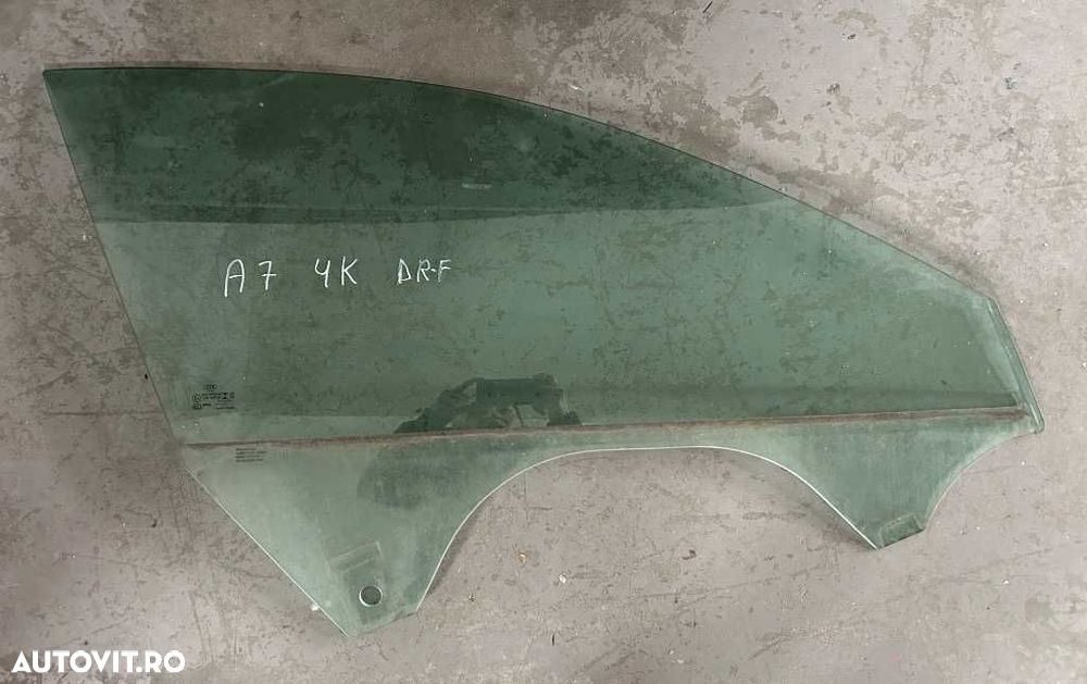 Geam usa dreapta fata Audi A7 4K 4 K8 cod 4K8845202 - 1