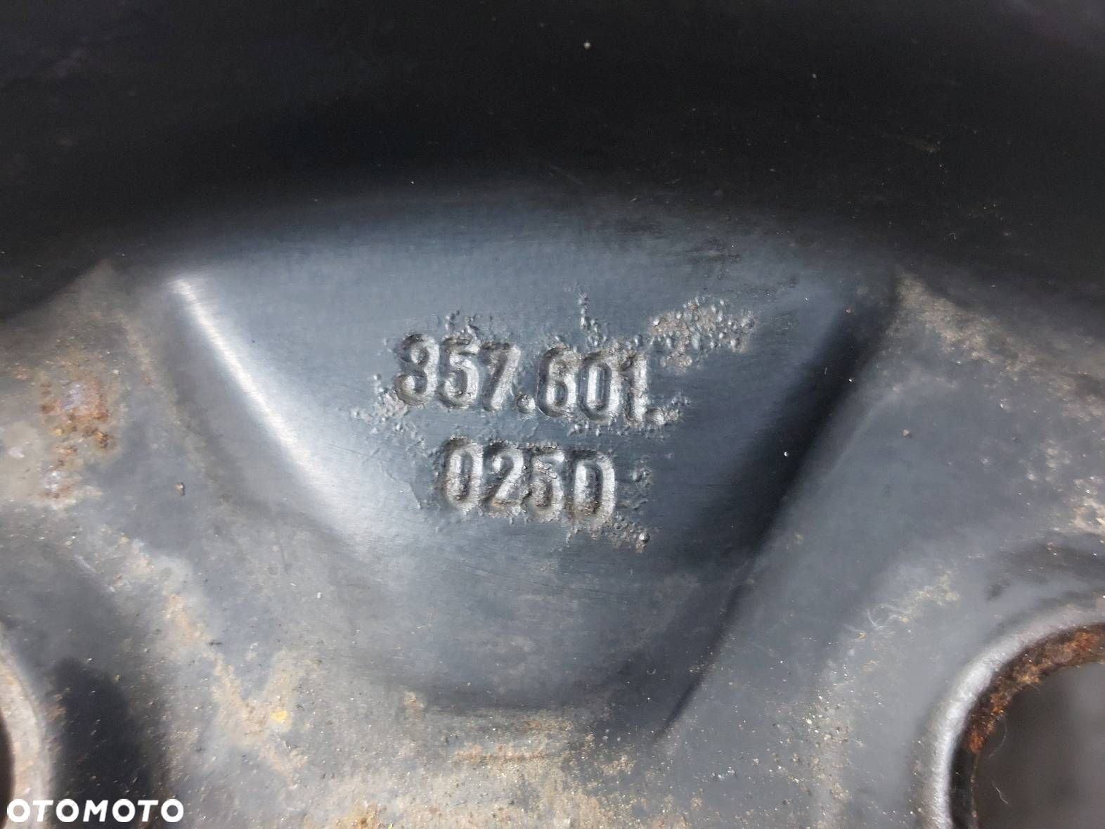 DOJAZDÓWKA 4x100 3,5Jx14 FI57,1 105/70R14 VW AUDI SKODA 357601025D - 4