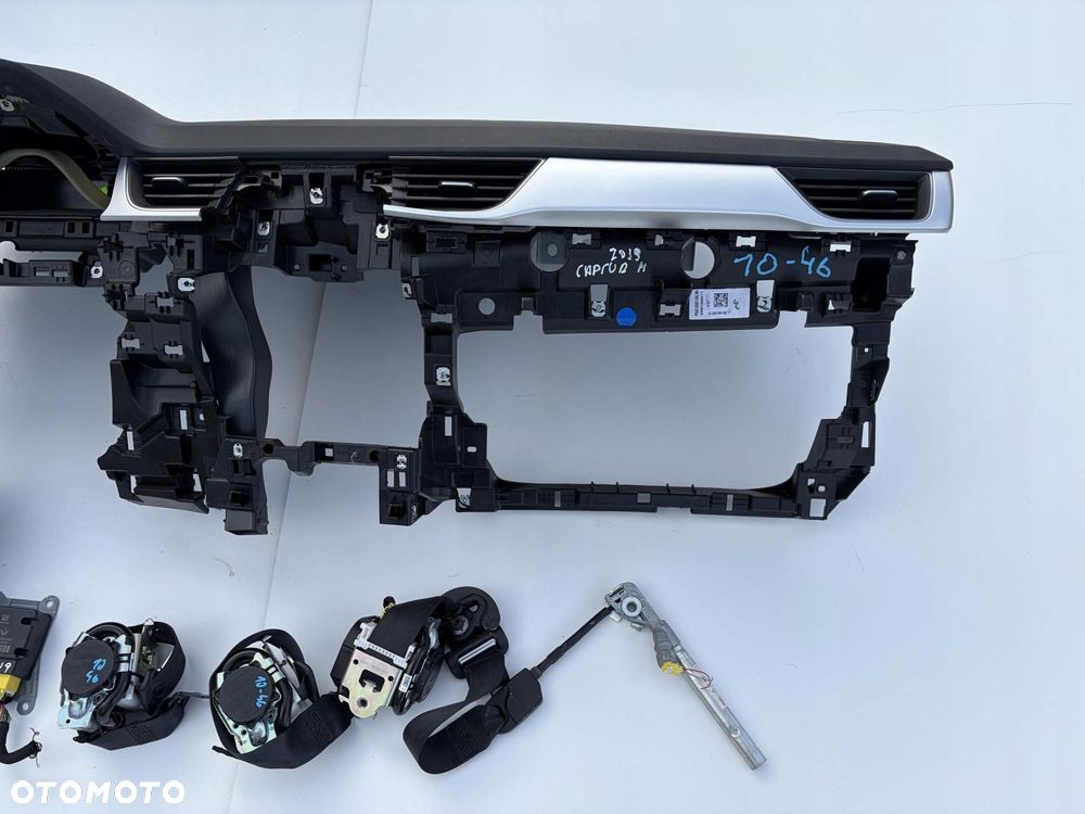 DESKA KONSOLA PODUSZKI AIR-BAG PASY SENSOR RENAULT CAPTUR II 2019-2024 - 5