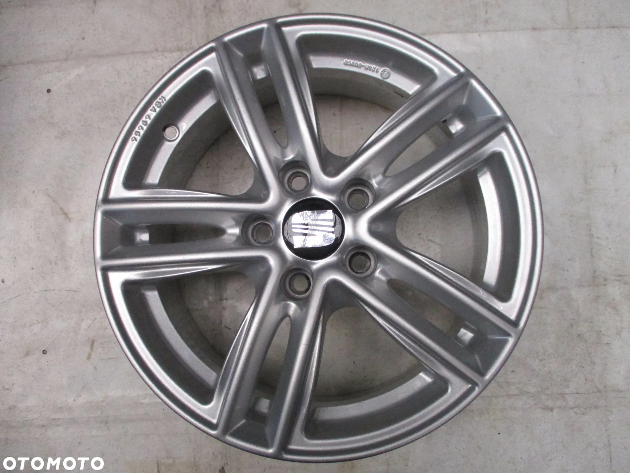 FELGI ALUMINIOWE 16 SEAT ALHAMBRA ALTEA ATECA LEON II III TOLEDO EXEO ET42 - 6