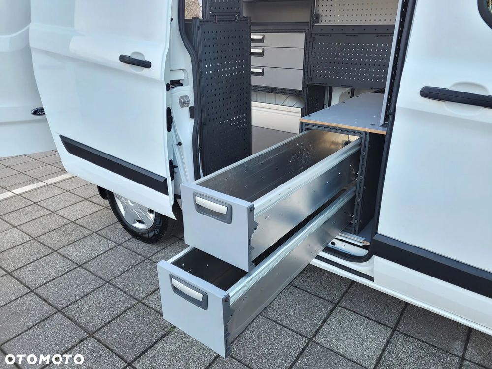 Ford Custom ZABUDOWA 2xDRZWI BOCZNE LEDY KLIMA WEBASTO FV23% - 17
