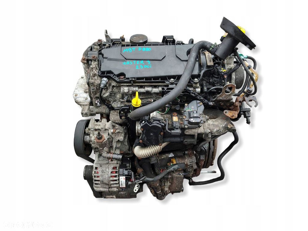 SILNIK KOMPLETNY M9T 880 M9T D880 RENAULT MASTER 3 III 2.3 DCI 97 TYŚ KM - 1