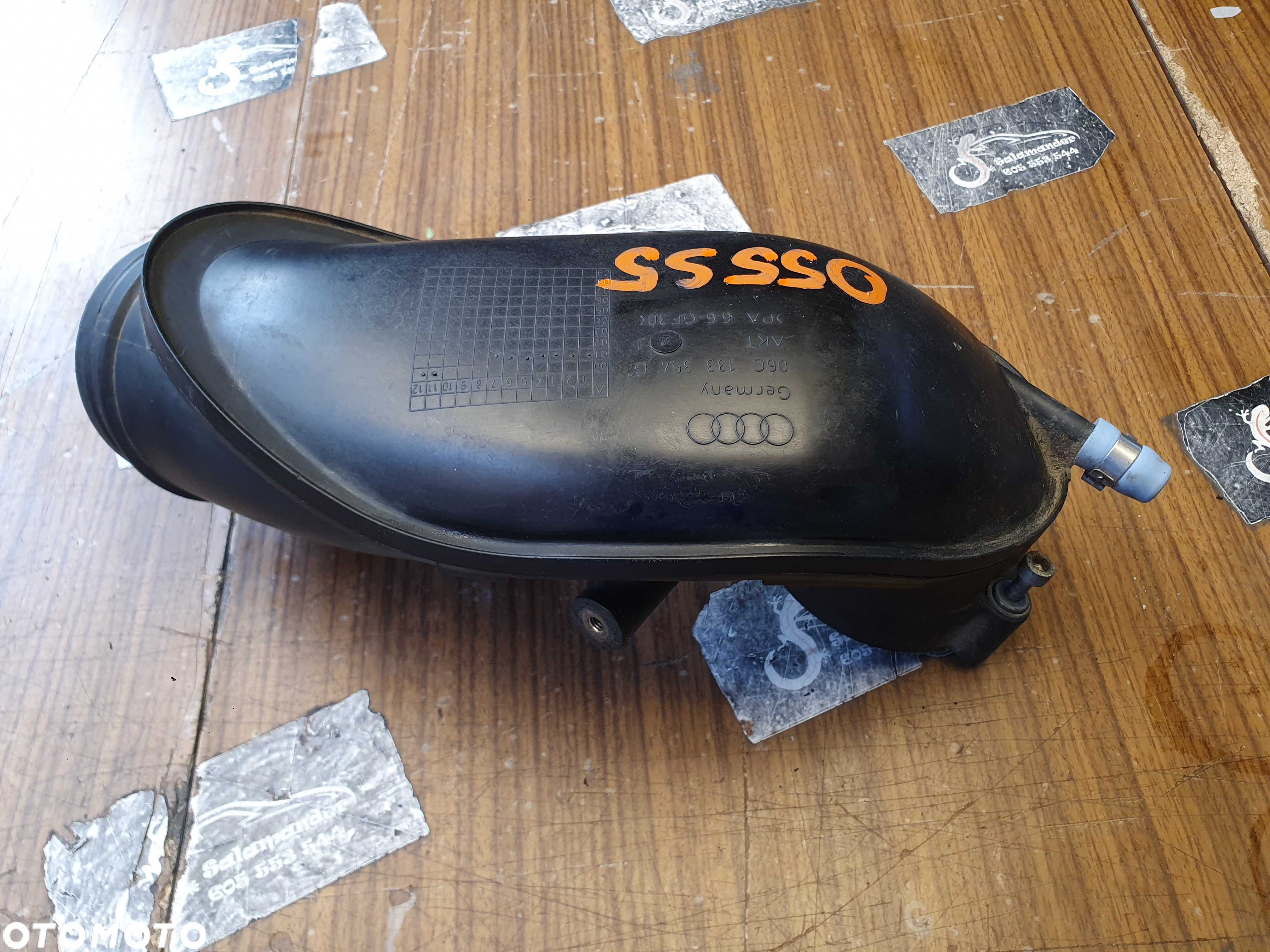 Przewód 06C133354G 06C129627D Rura Wąż Powietrza Dolot 3.0 ASN V6 Audi A4 B6 A6 C5 VW - 13