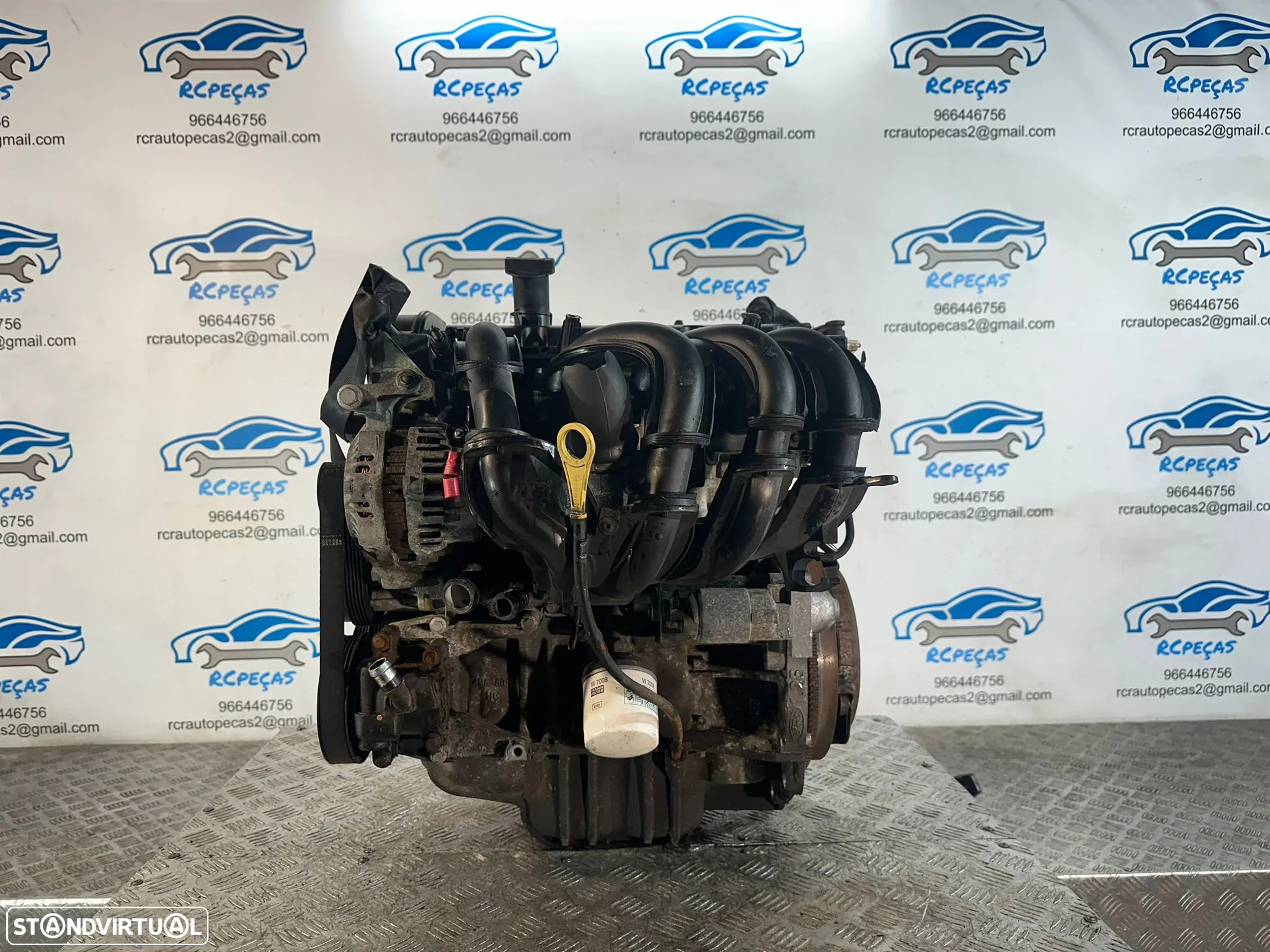 .Motor Completo Ford Mazda FUJA FUJB 1.25i Zetec 75cv 16v 2001-2011 - 5