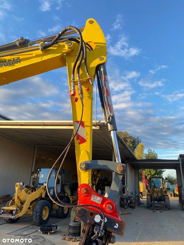 Wacker Neuson 9503 -2, PODPORY + PŁUG, 4000 MTH, 2 ŁYŻKI, DŁUŻSZY ZASIĘG, Z NIEMIEC, - 24