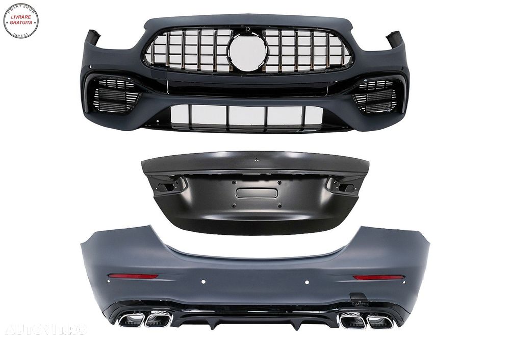Kit Exterior Complet de Conversie Mercedes E-Class W213 (2016-2019) la Facelift 20- livrare gratuita - 1