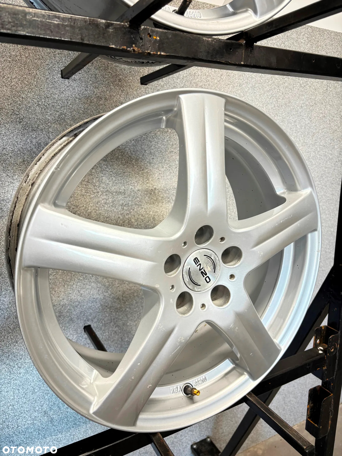 4 FELGI ALU. TOYOTA PRIUS,SUBARU FORESTER, VW GOLF 4  17'' 7J ET38 ENZO GERMANY - 12