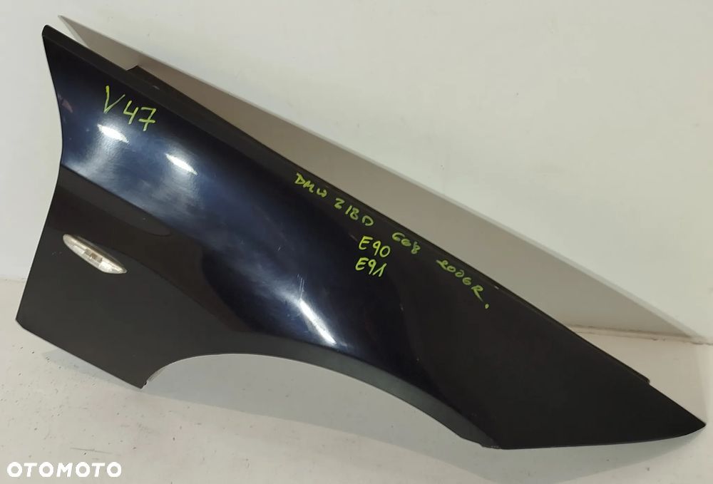 Błotnik prawy przedni przód BMW 3 E90 E91 05-12 668 - 4