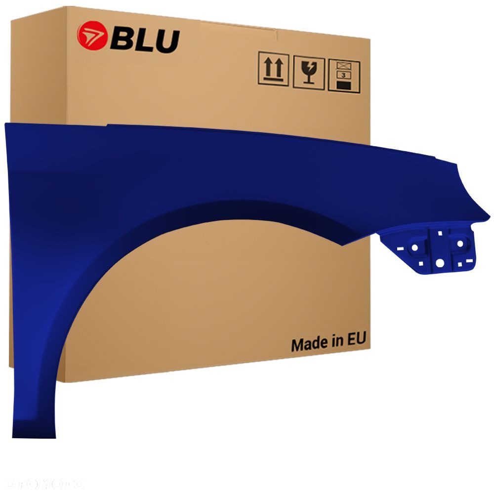 BLU Błotnik VW EOS LD5Q prawy niebieski 06-15 przód RisingBlau - 1