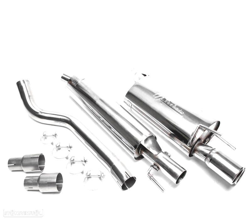 PANELA DE ESCAPE OPEL CORSA B 93-00 REDONDO - 1