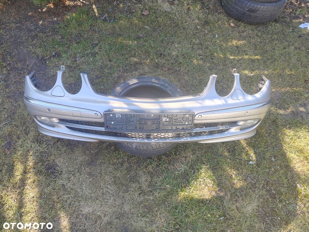 MERCEDES W211 ZDERZAK PRZEDNI PRZÓD Xenon pdc Avantgarde 723 - 4