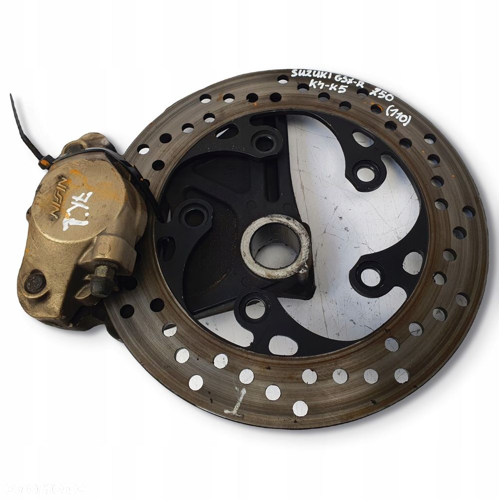 TYLNY ZACISK HAMULCOWY TARCZA TYŁ Suzuki GSX-R 600 750 GSXR 750 K4 K5 - 2